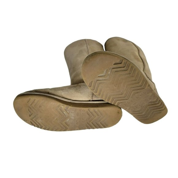 UGG Australia Classic Tall Boots Womens 7 Leather Genuine Sheepskin #5815 F8006C - Picture 5 of 11